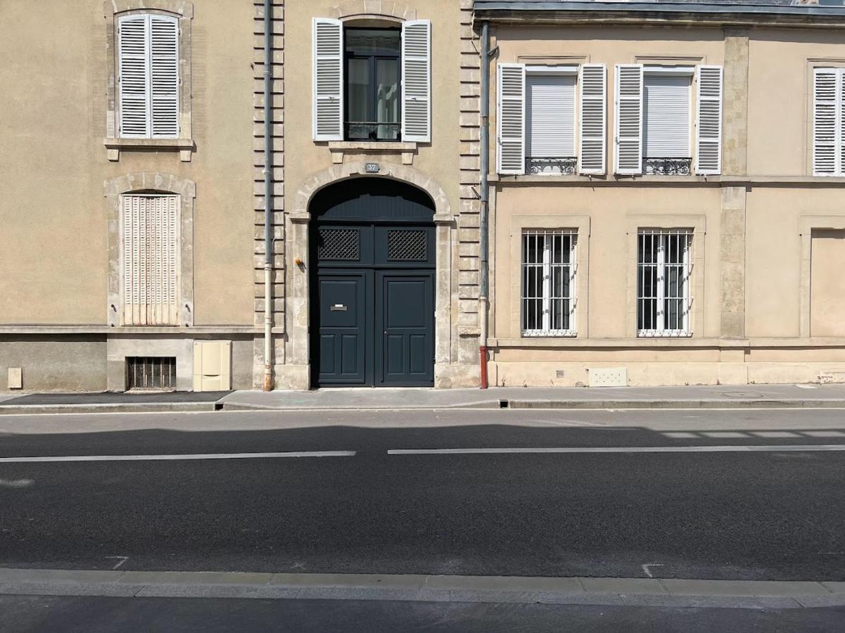 Elegant T4 Centre Reims/Parking Prive Exterior foto